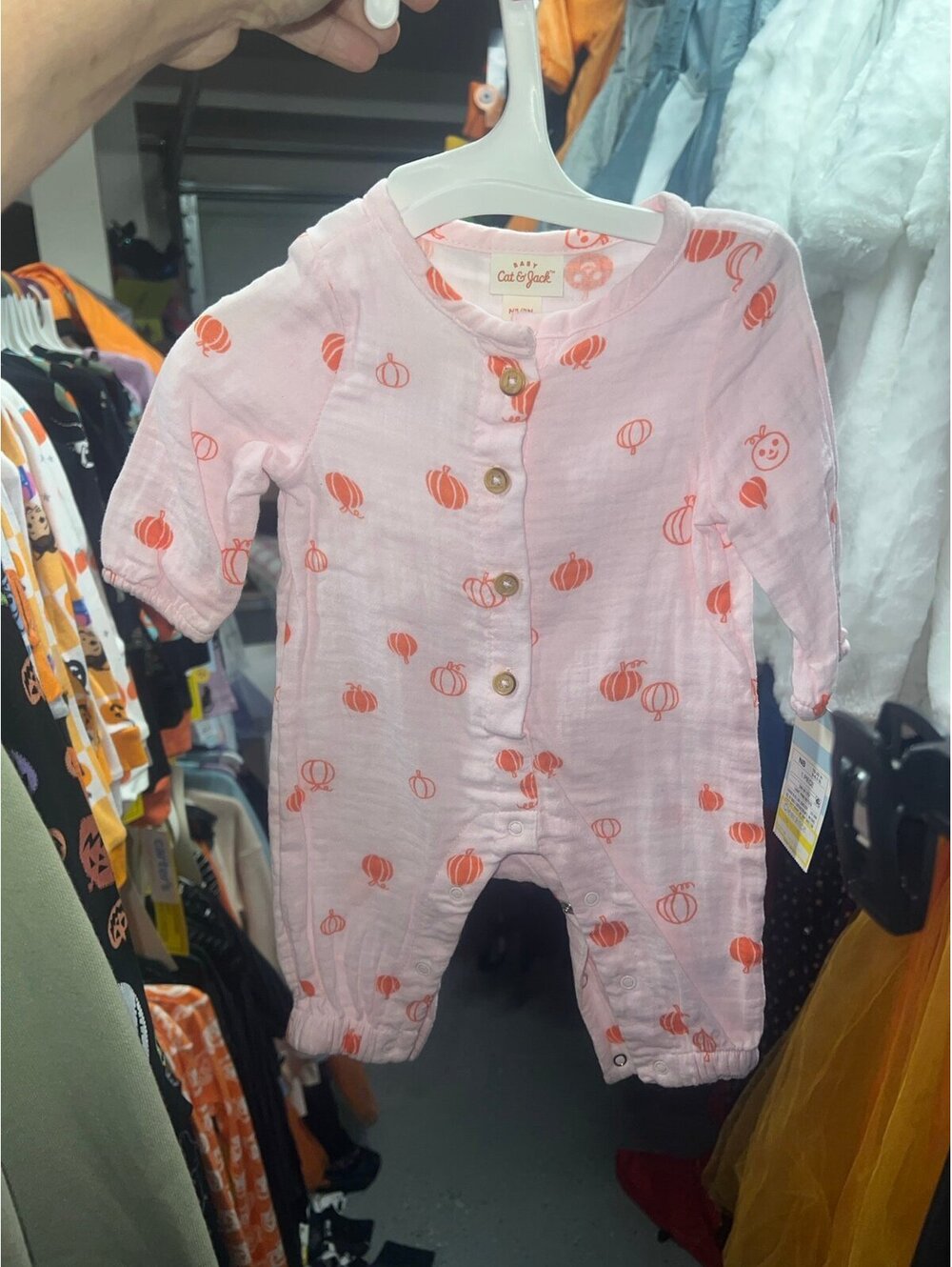Girls Newborn Halloween outfit size NB
